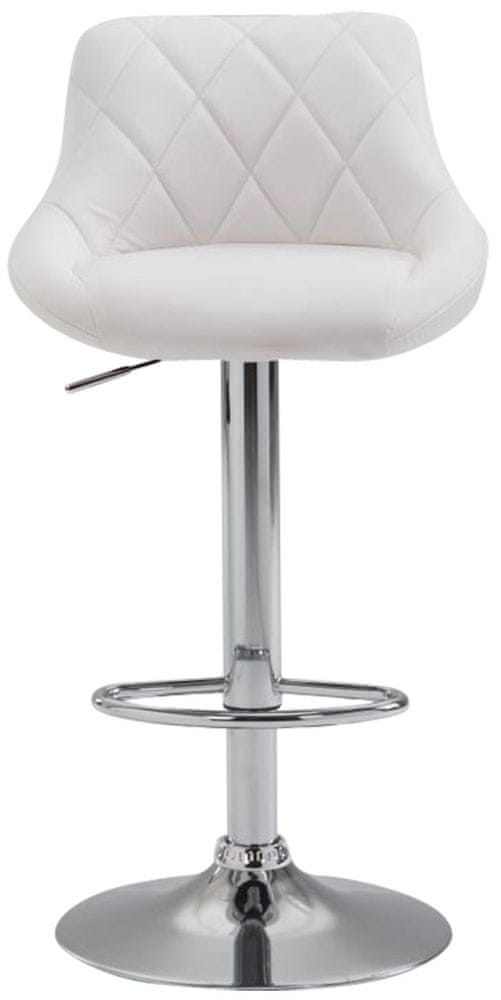 BHM Germany Barová stolička Lazo (SET 2 ks), biela